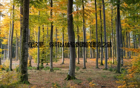 在这里, 你可以体验刺激的漂流之旅