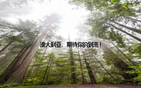 澳大利亚, 期待你的到来!